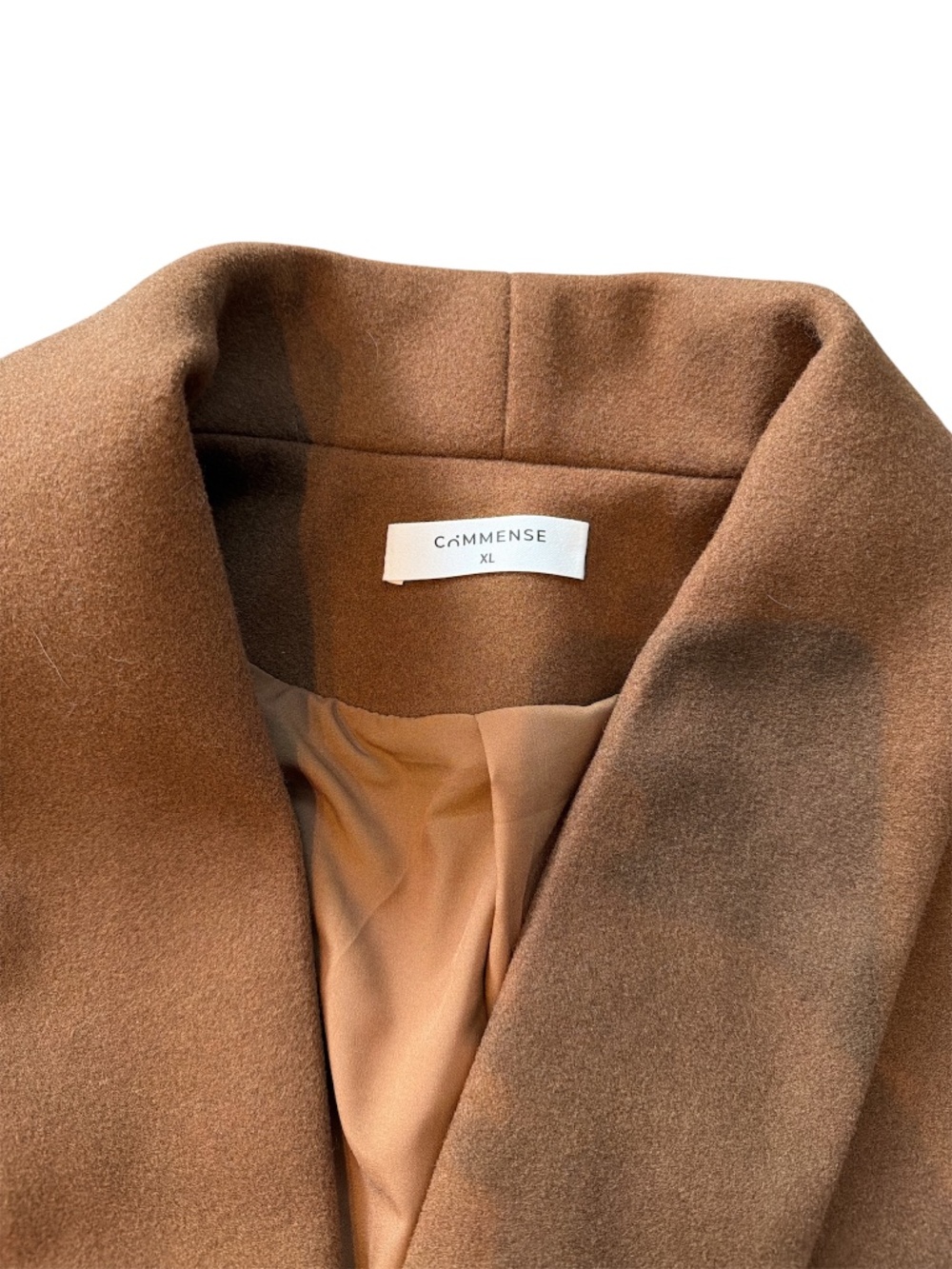 Commense utility belted tweed coat - Picture 3 of 5